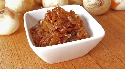 Cómo preparar cebolla caramelizada sin azúcar