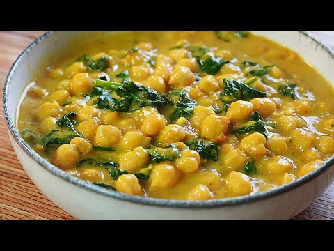 Cómo hacer curry de garbanzos con arroz basmati Cómo hacer curry de garbanzos con arroz basmati