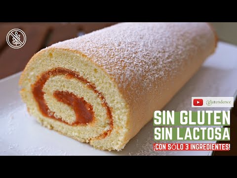 Brazo de gitano sin gluten: receta paso a paso