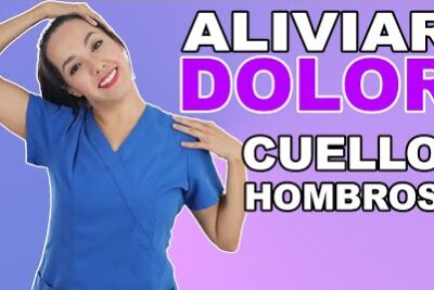 ¿Cómo calmar el dolor de cuello y hombros?