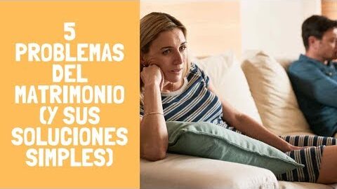 5 problemas comunes del matrimonio y cómo arreglarlos