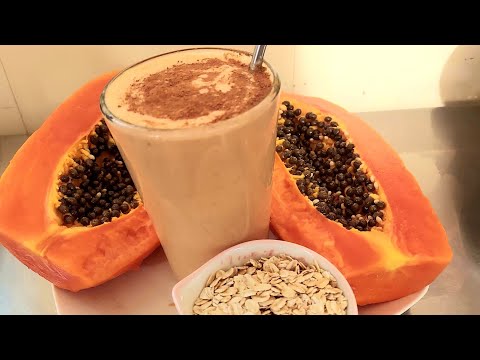 3 smoothies con papaya para tus meriendas