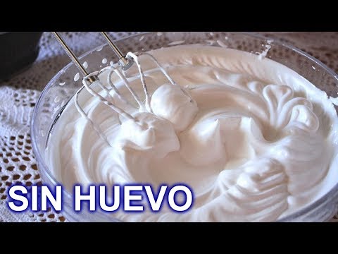 Cómo hacer merengues con ingredientes veganos