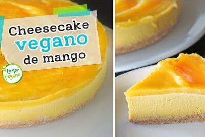 Cómo preparar «cheesecake» de mango sin gluten