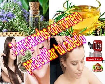 3 preparados con romero para cuidar tu cabello