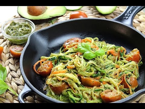 Espaguetis con calabacín y zanahoria ¡Deliciosos!