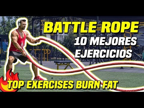 ¿Cómo utilizar battle ropes en tu entrenamiento?
