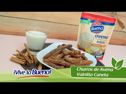 Cómo preparar churros de avena, fáciles y deliciosos